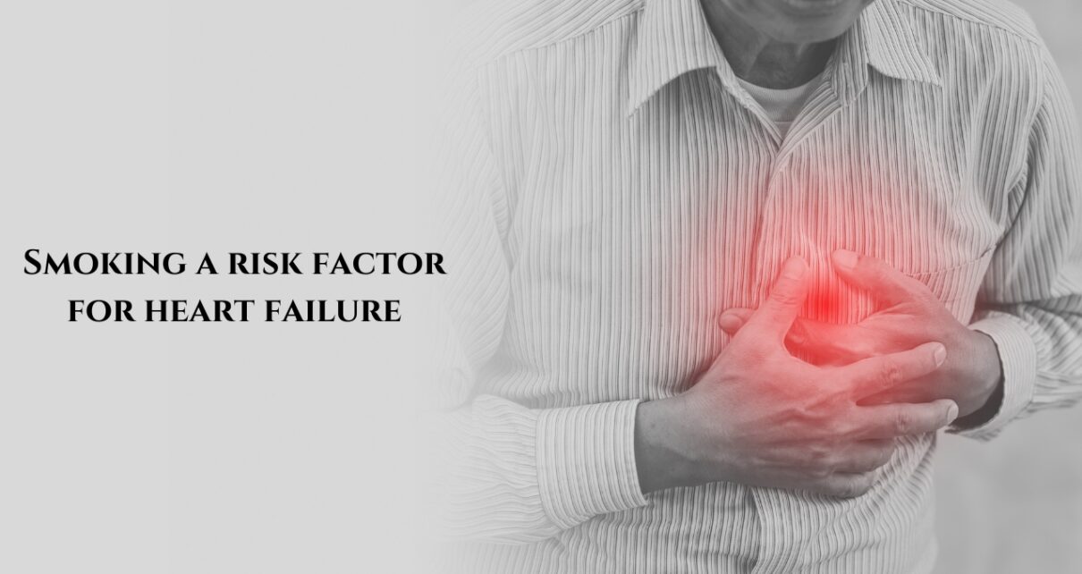 Why is smoking a risk factor for heart failure
