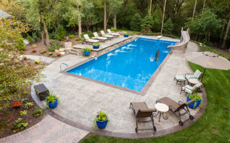 concrete pool deck