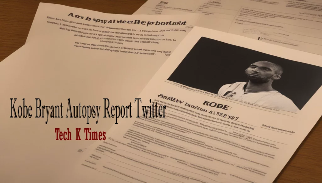 Kobe Bryant Autopsy Report Twitter