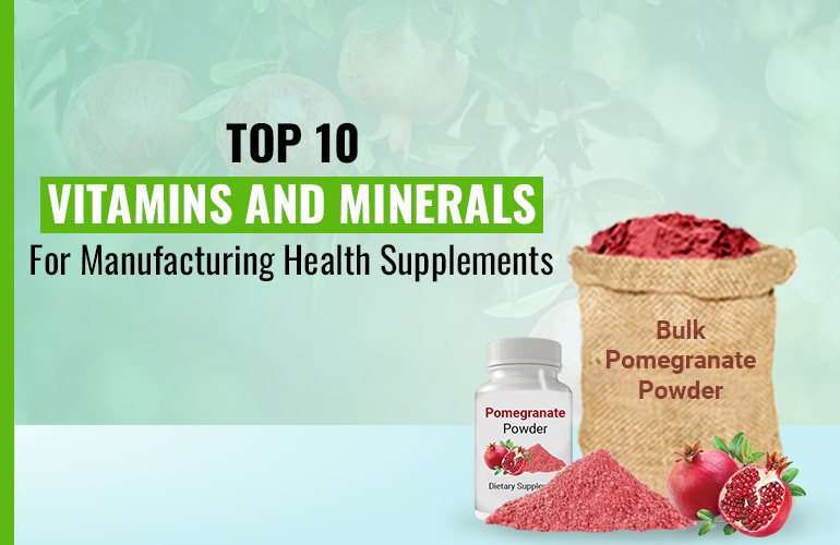 Explore the dynamic growth of the vitamins and minerals market, driven by consumer awareness and the potent inclusion of organic pomegranate powder.