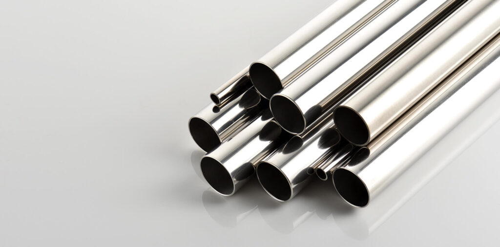 A bunch of electropolished Stainless Steel Tubing