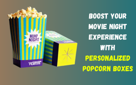 Movie Night Experience with Personalized Popcorn Boxes