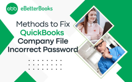 QuickBooks Company File Incorrect Password Error