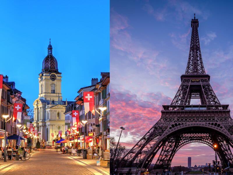 Switzerland Tour and Paris Tour