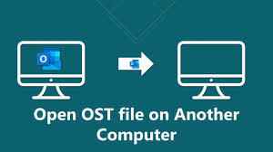 Open OST file on Another Computer